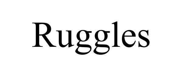 Trademark Logo RUGGLES