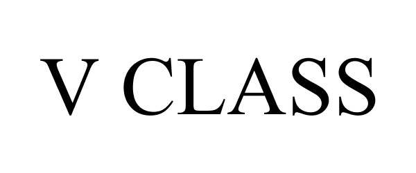 Trademark Logo V CLASS