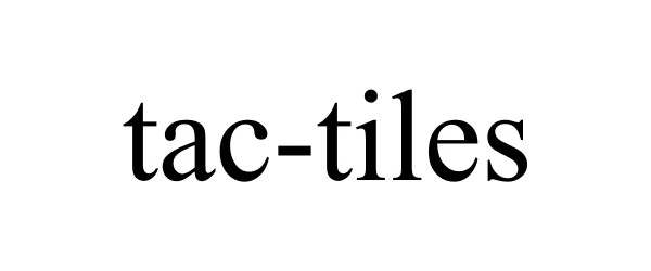 Trademark Logo TAC-TILES