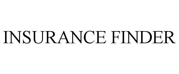 Trademark Logo INSURANCE FINDER