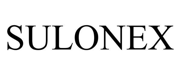 Trademark Logo SULONEX