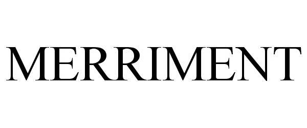 Trademark Logo MERRIMENT