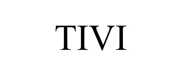 Trademark Logo TIVI