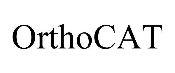 Trademark Logo ORTHOCAT