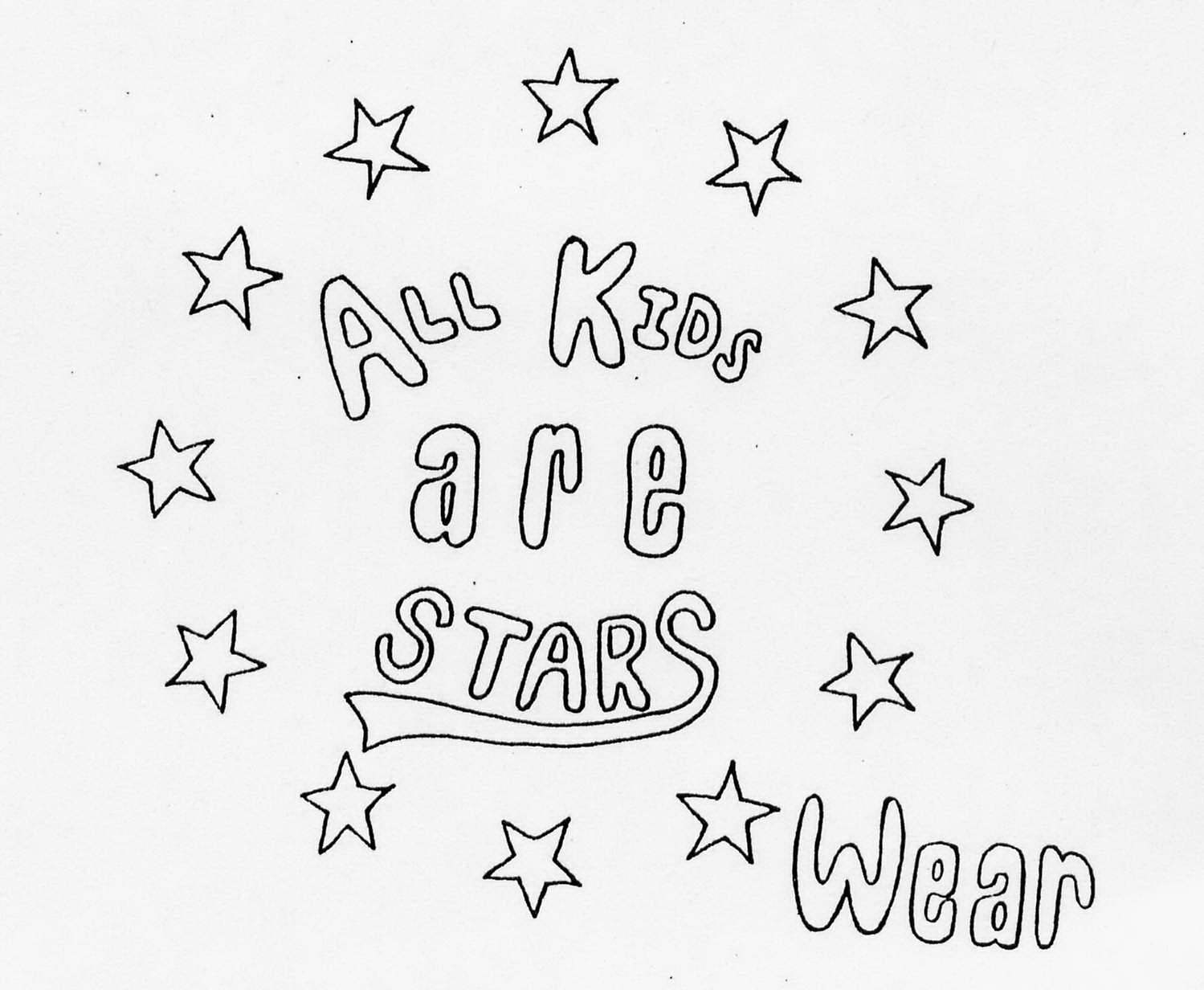  ALL KIDS ARE STARS WEAR