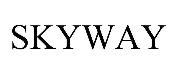 Trademark Logo SKYWAY