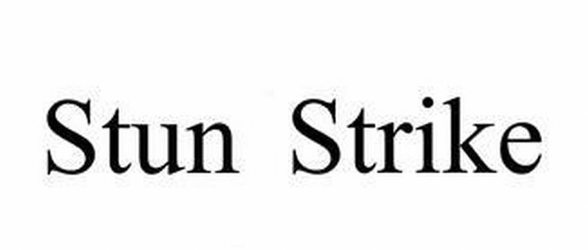 Trademark Logo STUN STRIKE