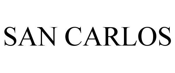 Trademark Logo SAN CARLOS