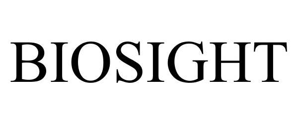 Trademark Logo BIOSIGHT