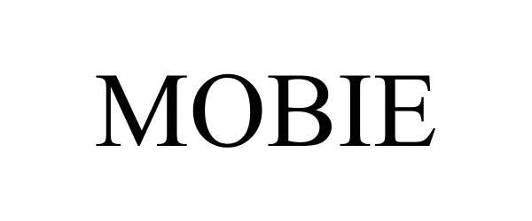 Trademark Logo MOBIE