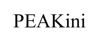 Trademark Logo PEAKINI