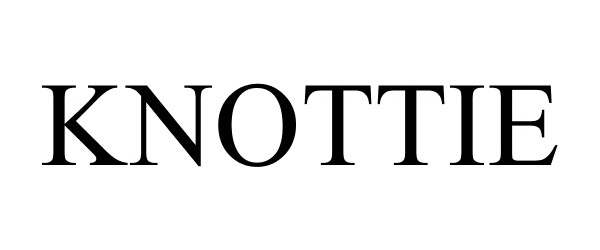 Trademark Logo KNOTTIE