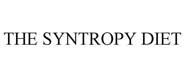 Trademark Logo THE SYNTROPY DIET