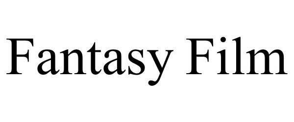 Trademark Logo FANTASY FILM