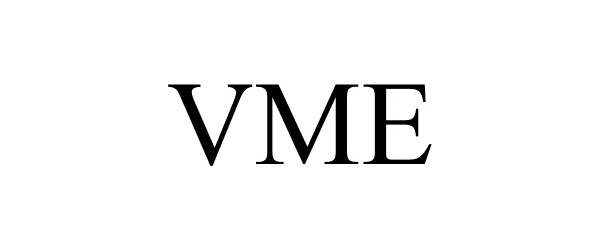 Trademark Logo VME
