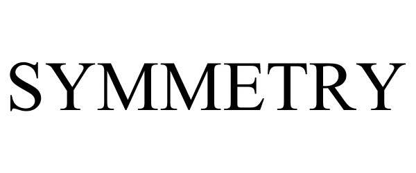 Trademark Logo SYMMETRY
