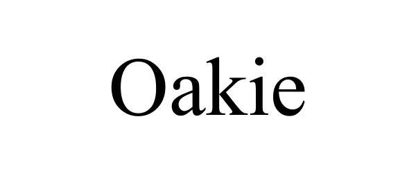 Trademark Logo OAKIE
