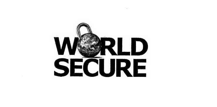 Trademark Logo WORLD SECURE