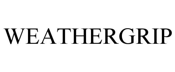 Trademark Logo WEATHERGRIP