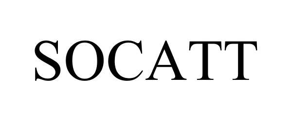 Trademark Logo SOCATT