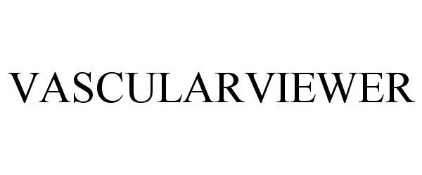 Trademark Logo VASCULARVIEWER