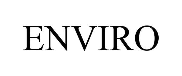 Trademark Logo ENVIRO