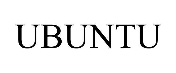 Trademark Logo UBUNTU