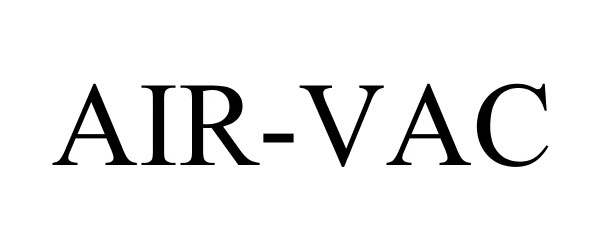 Trademark Logo AIR-VAC