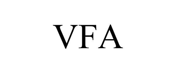 Trademark Logo VFA
