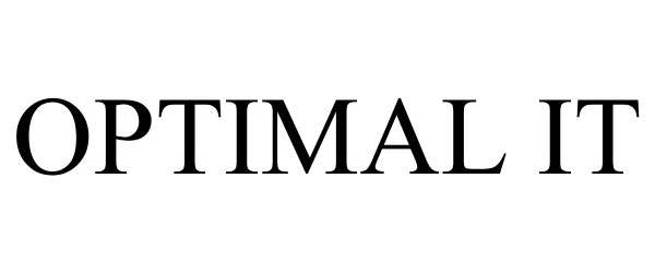 Trademark Logo OPTIMAL IT