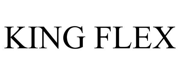 Trademark Logo KING FLEX