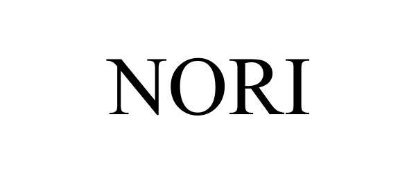 Trademark Logo NORI