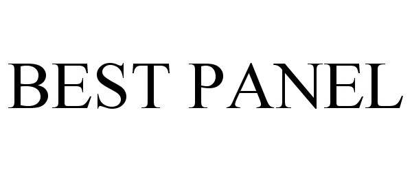 Trademark Logo BEST PANEL