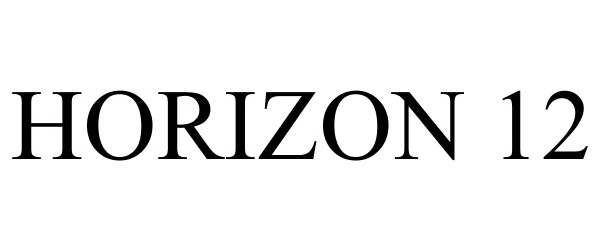 Trademark Logo HORIZON 12