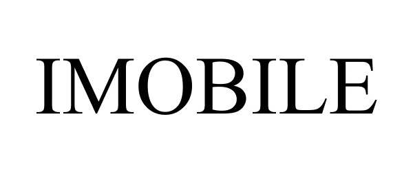 Trademark Logo IMOBILE