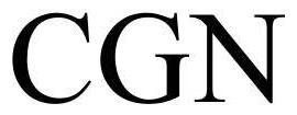 Trademark Logo CGN