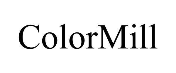 Trademark Logo COLORMILL