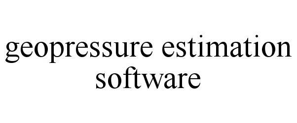  GEOPRESSURE ESTIMATION SOFTWARE