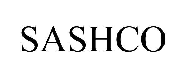 Trademark Logo SASHCO