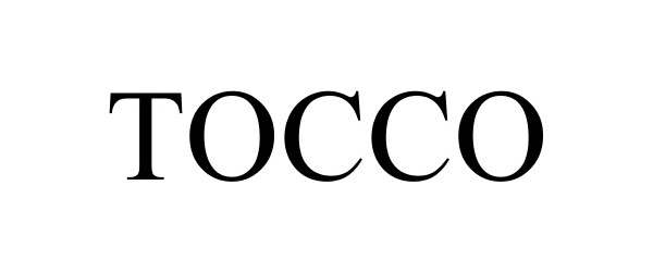 Trademark Logo TOCCO