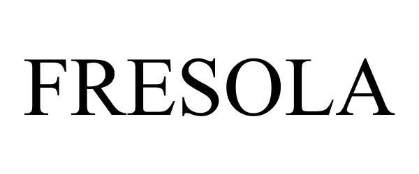 Trademark Logo FRESOLA
