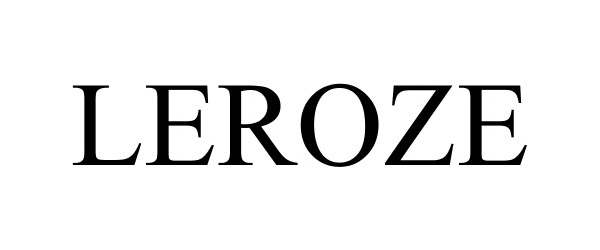 Trademark Logo LEROZE