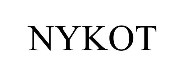 Trademark Logo NYKOT