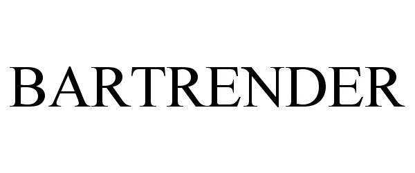 Trademark Logo BARTRENDER