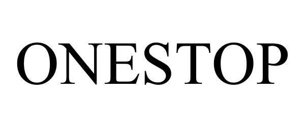 Trademark Logo ONESTOP