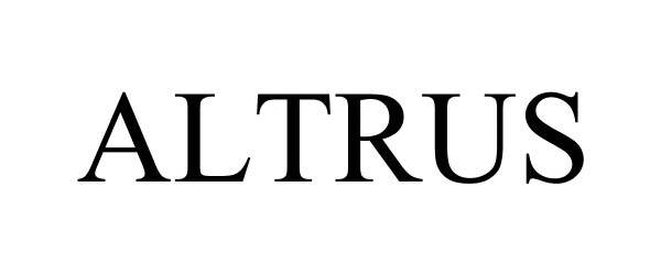 Trademark Logo ALTRUS