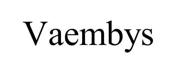 Trademark Logo VAEMBYS