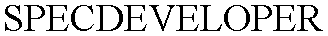 Trademark Logo SPECDEVELOPER