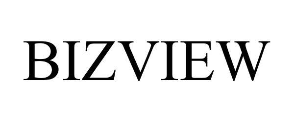 Trademark Logo BIZVIEW