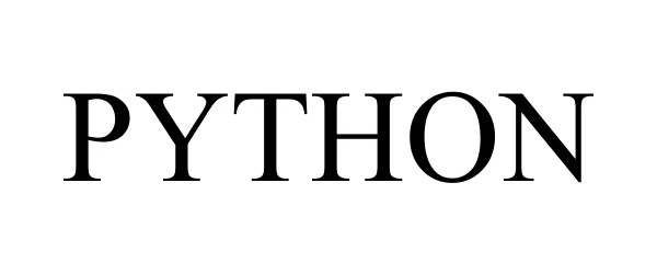Trademark Logo PYTHON